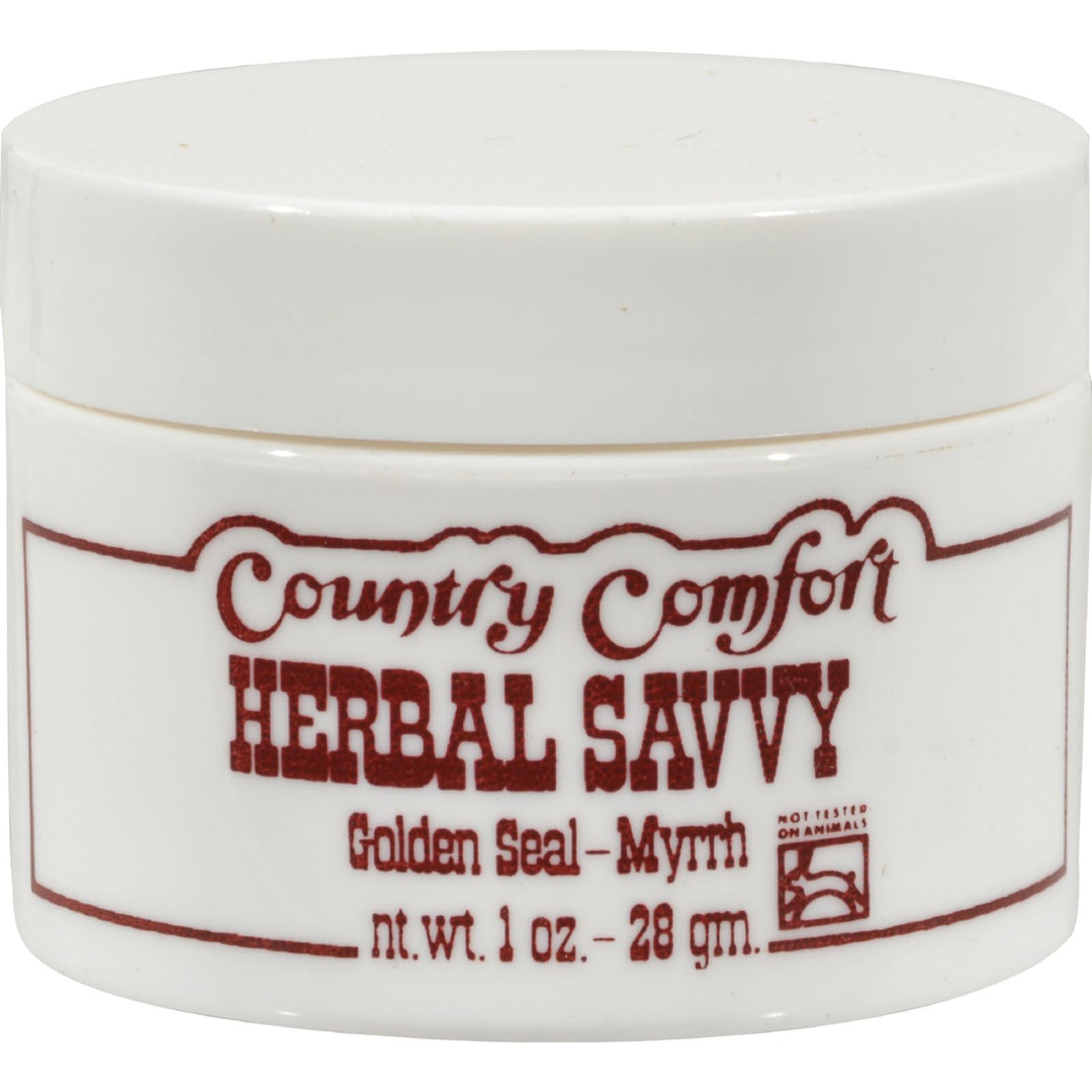 Country Comfort Herbal Savvy Golden Seal - myrrh - 2 Oz - Maras Green
